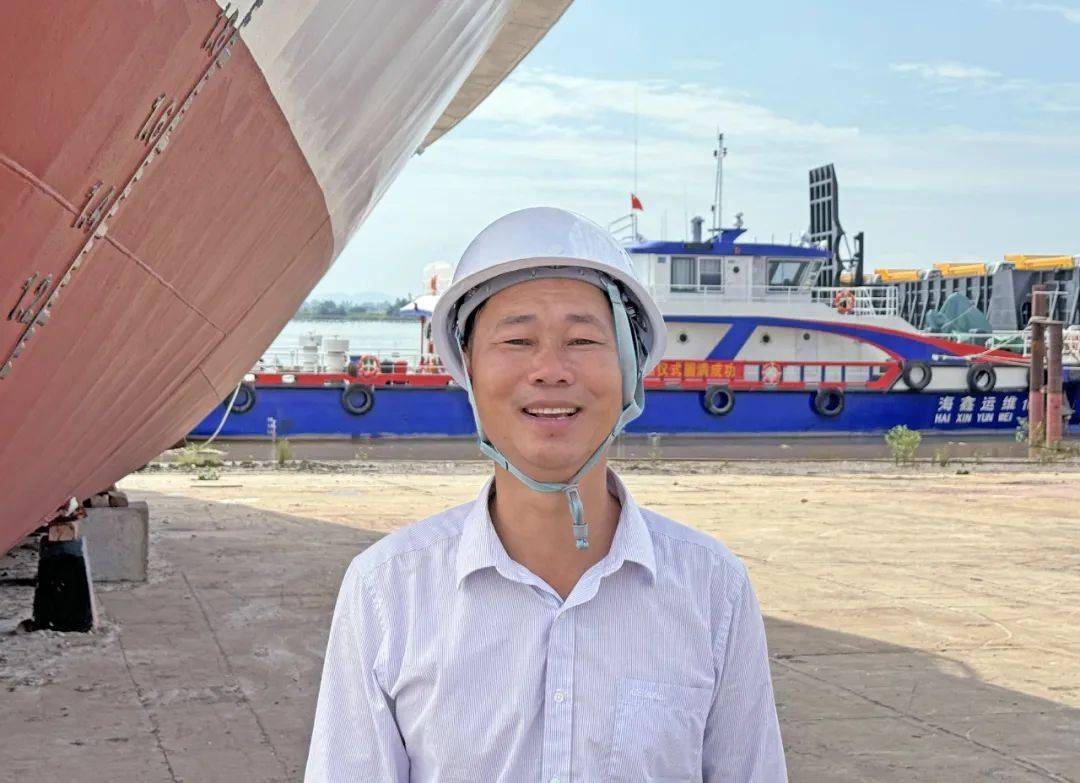仅用半年时间！这名“船三代”造出了阳江首艘出口钢船
